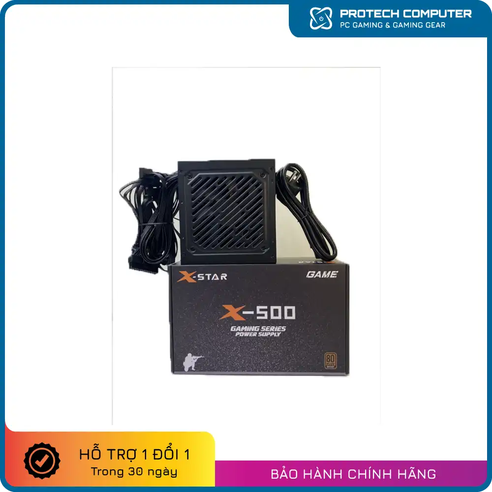 Nguồn XSTAR X500 ( 500W , 80 PLUS BRONZE )